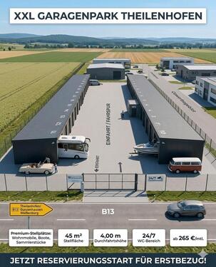 Foto - XXL-Garagenpark Theilenhofen – RESERVIERUNGSSTART Erstbezug