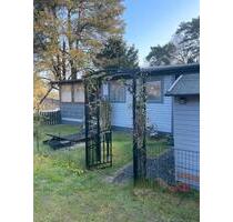Wohnmobil Holzhaus auf dem Waldcampingplatz - Xanten