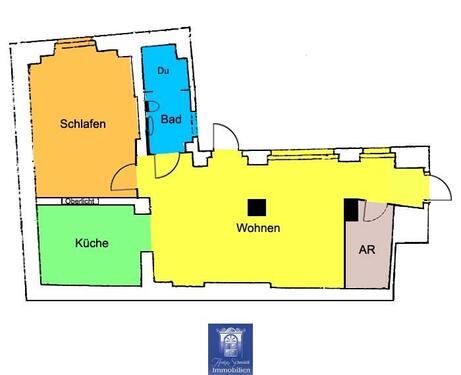 Foto - Etagenwohnung zur Miete in Meißen