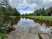 Foto - Weiher Fischweiher Teich Fischteich Freizeitgrundstück