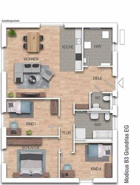 Foto - 4 Zimmer Etagenwohnung zur Miete in Gräfenhainichen