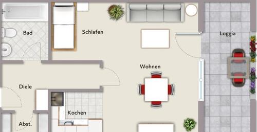 Foto - Etagenwohnung in Rheda-Wiedenbrück