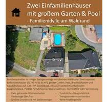 Zwei Einfamilienhäuser mit großem Garten & Pool – Familienidylle - Waldbröl