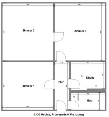 Foto - Etagenwohnung zur Miete in Franzburg