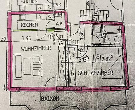 Foto - Erdgeschoßwohnung in Niederkassel zur Miete