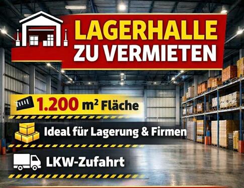 Foto - Lagerhalle zu vermieten (1200m)