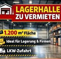 Lagerhalle zu vermieten (1200m) - Gescher