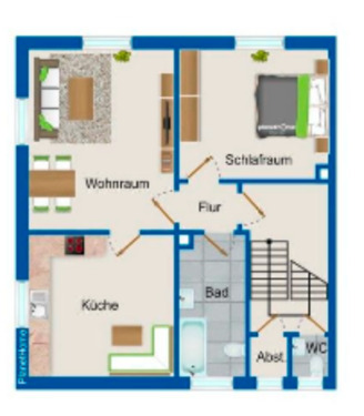 Foto - Obergeschosswohnung Im Zentrum Beckum (Linnenstrasse)