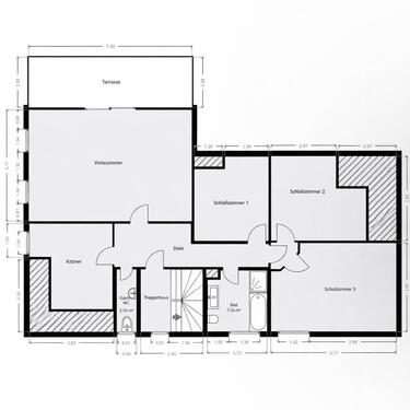 Foto - Dachgeschoßwohnung in Bad Vilbel zur Miete