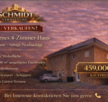 Modernes 4-Zimmer Haus | 123qm + 50qm | Garten | Doppelcarport - Itzehoe