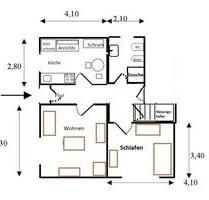 Einliegerwohnung EG mit separtem Eingang 2ZKB 48 m² möbliert - Wehrheim