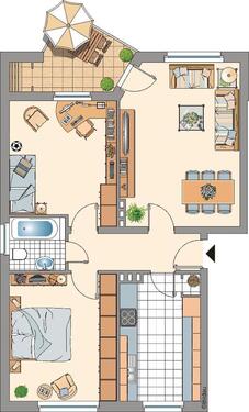 Foto - 3 Zimmer Etagenwohnung zur Miete in Mönchengladbach