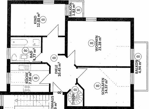 Foto - 3 Zimmer Etagenwohnung in Lappersdorf