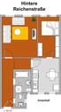 Foto - Im Zentrum gelegene 2-Raumwohnung mit Tageslichbad und Gäste-WC