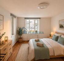 Gewerbliche Weitervermietung: 1- Zimmer, Erdgeschoss mit Einbauküche und Balkon - Stralsund Langendorfer Berg
