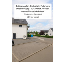 Vermietung von zwei Außenstellplätzen in Paderborn (Fliederweg)