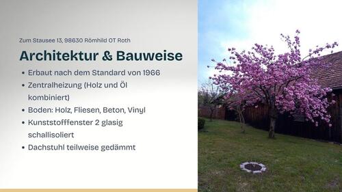 Foto - 2 Zimmer Einfamilienhaus zum Kaufen in Römhild