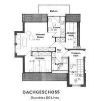 Dachgeschosswohnung mit Balkon - Papenburg