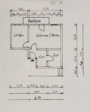 Foto - Charmante 2-Raum-Wohnung mit Balkon – zentrumsnah