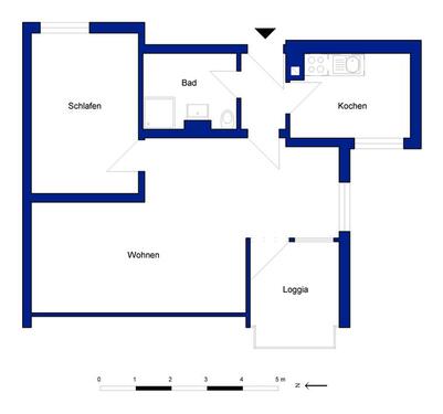 Foto - 2 Zimmer Etagenwohnung zur Miete in Wolfsburg