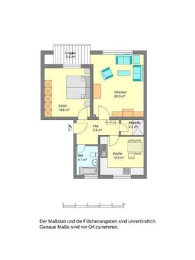 Foto - Erdgeschoßwohnung in Gütersloh zur Miete