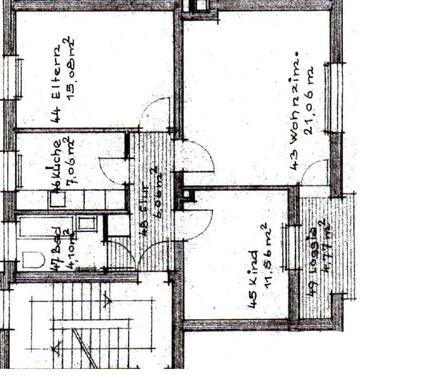 Foto - 3 Zimmer Etagenwohnung zur Miete in Schleswig