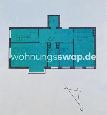 Foto - Wohnungsswap - 3 Zimmer, 70 m² - Theresienstraße, Maxvorstadt, München