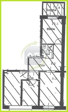 Foto - 3 Zimmer Etagenwohnung zur Miete in Zwickau