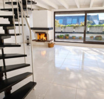 Helle 3-Zimmer Maisonette-Wohnung mit Dachterrasse und Kamin - Griesheim