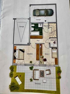 Foto - 4 Zimmer Maisonettenwohnung in Wuppertal