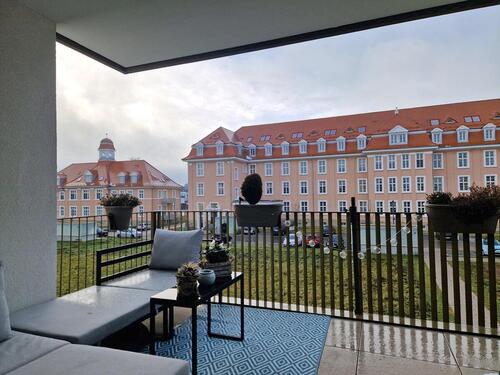 Foto - 3-Zi.-Wohnung mit Balkon, Einbauküche und 2 Tiefgaragenstellplätzen