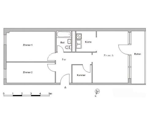 Foto - Wohnungsswap - 3 Zimmer, 79 m² - Leipziger Straße, Mitte, Berlin