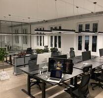 Moderne, möblierte Bürofläche zur Untermiete in Loft-Office - München Schwabing-Freimann