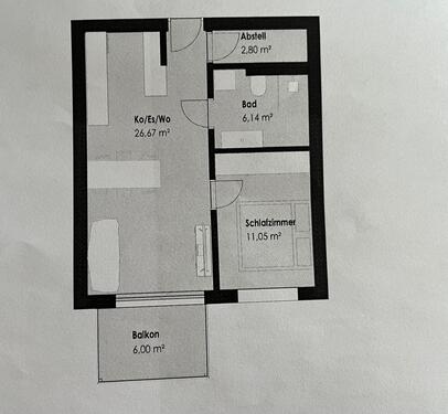 Foto - 2 Zimmer Etagenwohnung zur Miete in Leutkirch im Allgäu