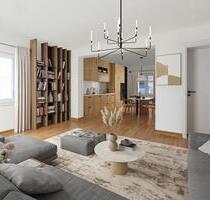 Helle 2-Zimmer-Wohnung: Modern, revitalisiert und stilvoll im Her - Vilsbiburg