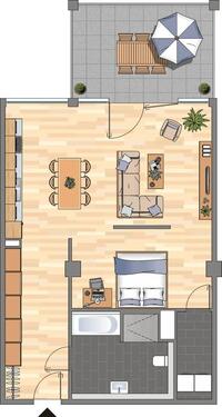 Foto - 1 Zimmer Erdgeschoßwohnung zur Miete in Bremen