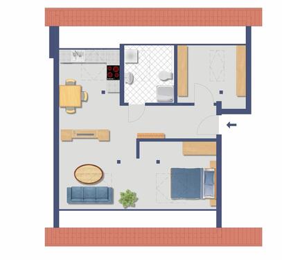 Foto - 2 Zimmer Etagenwohnung in Northeim