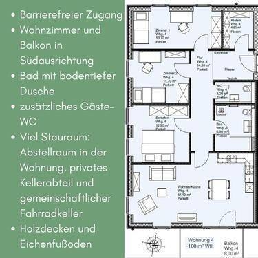 Foto - 4 Zimmer Etagenwohnung in Reppenstedt