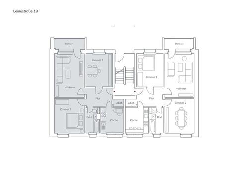 Foto - Traumhafte 3 Zimmerwohnung - 670,00&nbsp;EUR Kaltmiete, ca.&nbsp; 70,59&nbsp;m&sup2;
