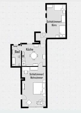 Foto - Erdgeschoßwohnung in Loitz zur Miete