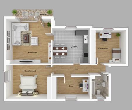 Foto - 4 Zimmer Wohnung Verl-Sürenheide