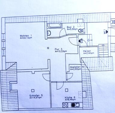 Foto - Dachgeschoßwohnung in Güstrow zur Miete