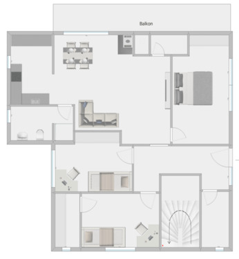 Foto - 4 Zimmer Etagenwohnung - 1.500,00 EUR Kaltmiete,