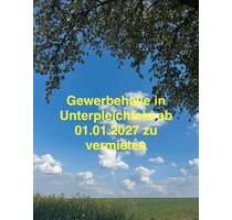 Gewerbehalle Lagerhalle mit Photovoltaikanlage zu vermieten. - Unterpleichfeld