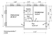 Foto - 2 Zimmer Dachgeschoßwohnung zur Miete in Freiberg