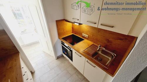 Foto - Frisch renovierte 1-Raum-Wohnung mit neuer Einbauküche in Schloßchemnitz