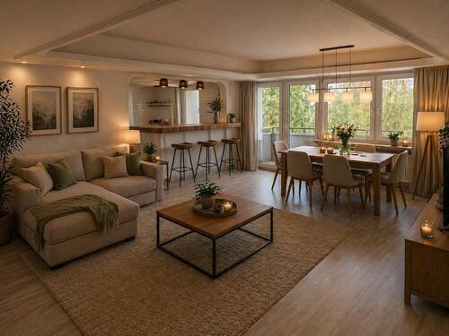 Foto - Helle, große 3-Zimmer-Wohnung mit Balkon und Garage von privat