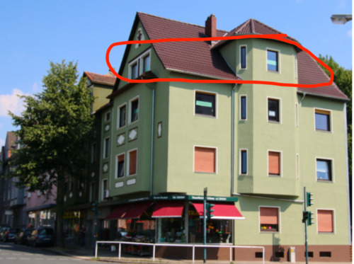 Foto - Helle, gut aufgeteilte Dachgeschosswohnung