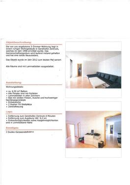 Foto - Etagenwohnung in Gersthofen zum Kaufen