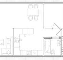 Erstbezug nach Sanierung: Helle 2-Zimmer-DG-Wohnung im Zentrum vo - Achern